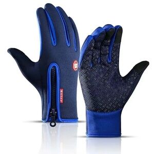 B Forest Thermal Gloves - Size M BLUE